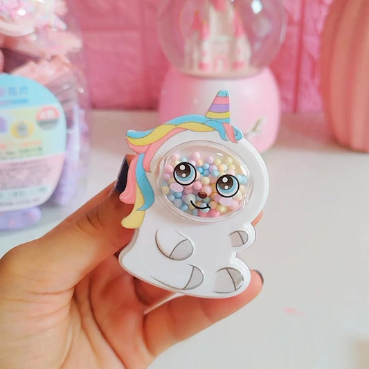 Cute Unicorn Dual Hole Sharpener