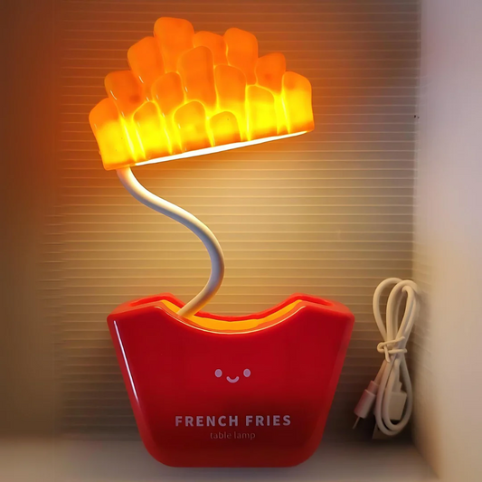 French Fries Night Lamp With Sharpener