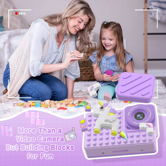 Blocks Unicorn Kids Digital Camera