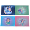 Mermaid A4 File Folder Zipper Bag