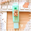 Cute Capybara Sliding Retractable Eraser