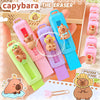 Cute Capybara Sliding Retractable Eraser