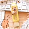 Cute Capybara Sliding Retractable Eraser