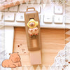 Cute Capybara Sliding Retractable Eraser