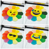 Sunflower Emoji Rainbow Mat