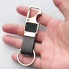 Stylish Anti-Lost Keychain: Leather & Metal