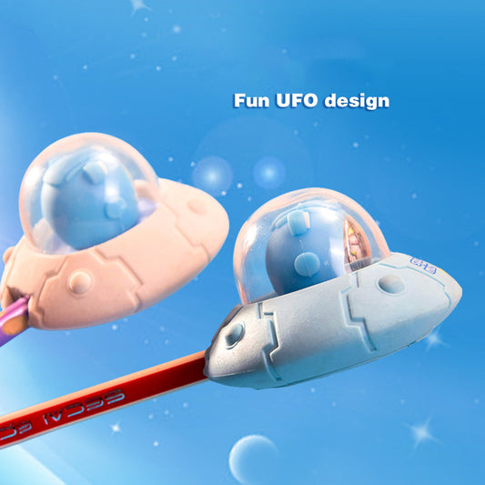 Astronaut UFO 2-in-1 Eraser with in built Sharpener