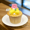 Cream Cupcake Dessert Fridge Magnet