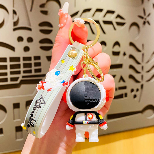 Building Blocks Astronaut keychain