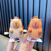 Creative Walking Capybara Doll Keychain