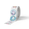 Rainbow Unicorn Sticker Roll - 500 Stickers