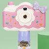 Cute Girl Projection Camera & Bubble Blowing Wand