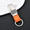 Stylish Anti-Lost Keychain: Leather & Metal