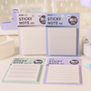 Transparent Frosted Flash Post-it Sticky Notes