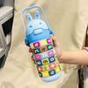 Adorable Kawaii Mathematics Bear Plastic Bottle | Sipper | 520ml