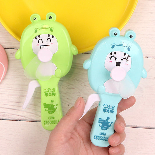 Mini Portable Hand Pressure Fan ( Crocodile )