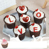 Love Letter Cup Cake Dessert Fridge Magnet