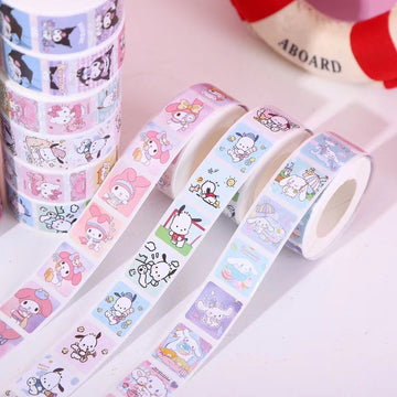 Cartoon Kawaii Washi Tape | Sticker Roll