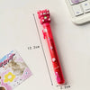 Strawberry Bear Push Pull Retractable Sliding Eraser