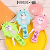 Mini Portable Hand Pressure Fan ( Crocodile )