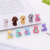 Creative Teddy Dog & Bear Eraser Set of 5