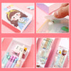 Bunny Space Transparent Pencil Case (Empty)