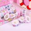 Cartoon Kawaii Washi Tape | Sticker Roll