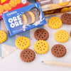 Creative Cookie Shape Eraser Pack of 5 pcs