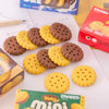 Creative Cookie Shape Eraser Pack of 5 pcs