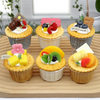 Cream Cupcake Dessert Fridge Magnet