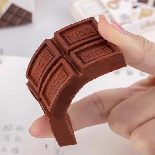 Cute Chocolate Shape Eraser