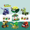 Moving Insect Car DIY Building Block Toy