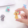 Creative Teddy Dog & Bear Eraser Set of 5