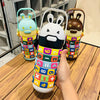 Adorable Kawaii Mathematics Bear Plastic Bottle | Sipper | 520ml