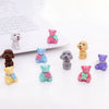 Creative Teddy Dog & Bear Eraser Set of 5