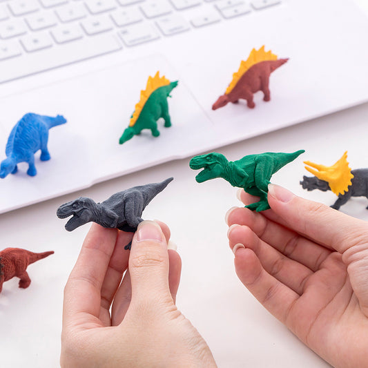 Dinosaur Erasers Set ( Pack Of 4 Pcs Eraser )