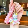 3D Cartoon Unicorn Bear Theme Keychain