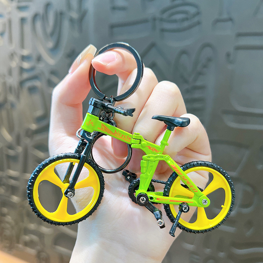 Creative Folding Bicycle Keychain