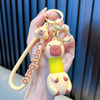 Capybara Retractable Neck Keychain