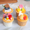 Cream Cupcake Dessert Fridge Magnet