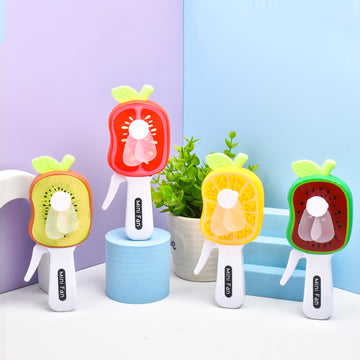 Mini Portable Hand Pressure Fan ( Fruit )