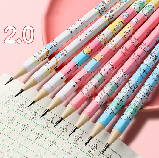 Kawaii Mechanical Pencil with Built-in Sharpener