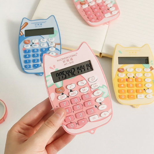 Mini Cute 12-digit Calculator