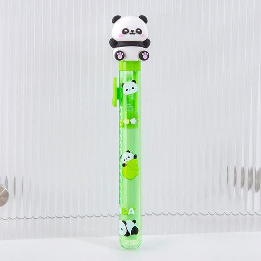 Panda Push Pull Retractable Sliding Eraser