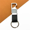 Stylish Anti-Lost Keychain: Leather & Metal