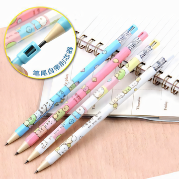 Kawaii Mechanical Pencil with Built-in Sharpener