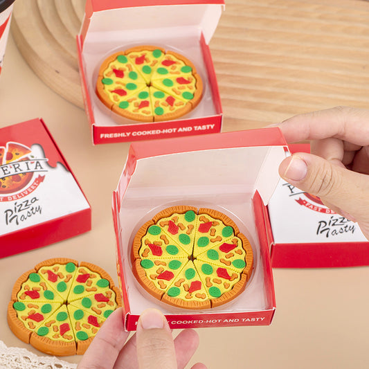 Creative Pizza Eraser (Set of 7 slice)