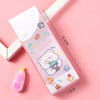 Bunny Space Transparent Pencil Case (Empty)