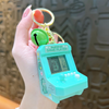 Retro Arcade Game Machine keychain