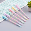 Rainbow Multi-Color Gel Pen ( Pack of 6 )